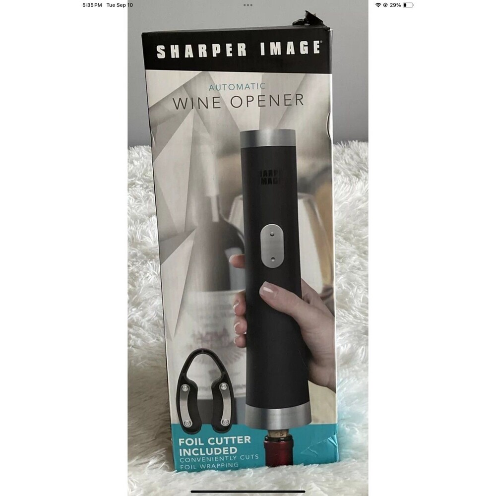 This Sharper Image handheld bottle opener is a must-have for any occasion. With
